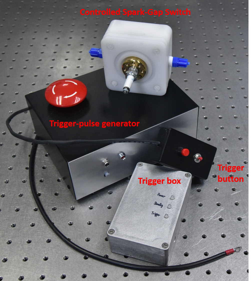 Controlled SparkGap Switch with triggering system PulsedPlasma